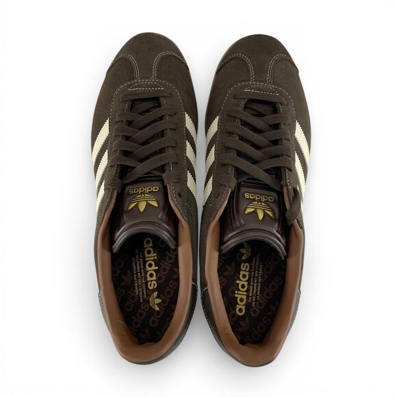 adidas Gazelle Golf Spikeless Men\'s Dark Brown Spikeless Golf Shoes JQ7747 main image 6